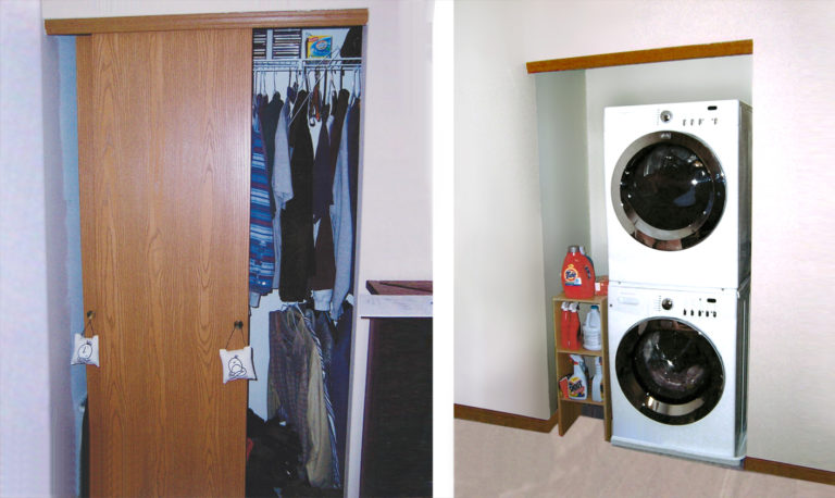 Adaptive Home Design in St. Louis and Florissant MO | Aging in Place | washer-dryer